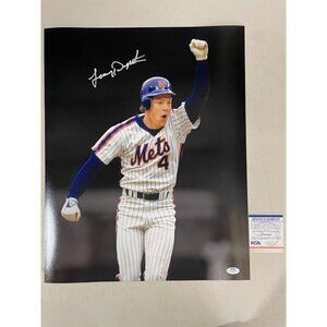 Lenny Dykstra signed autographed New York Mets 16x20 photo PSA/DNA